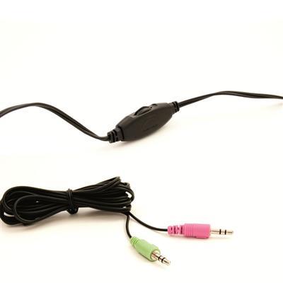 Hovedtelefoner med ledning - Ewent