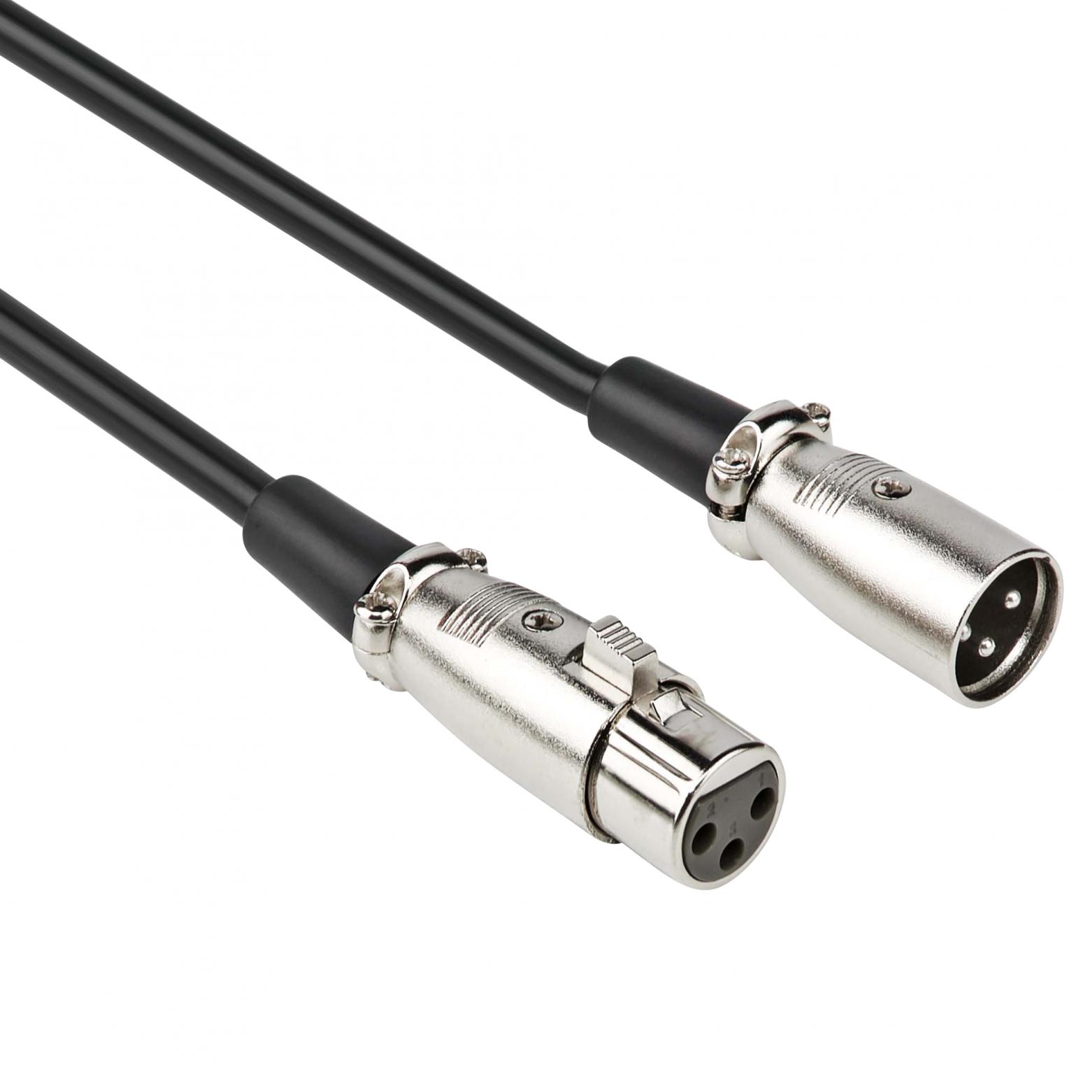 XLR kabel 3-polet han til hun balanceret