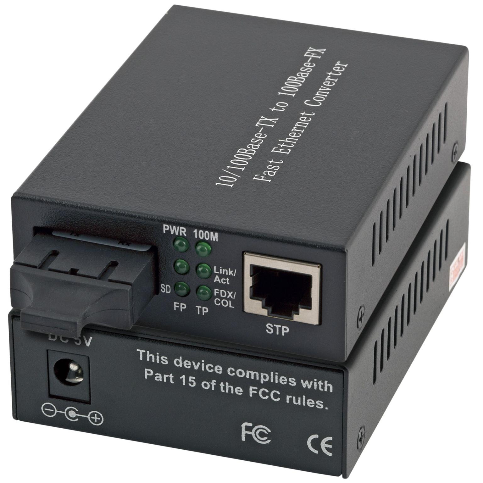 SC glasfiber konverter - Multimode - EFB