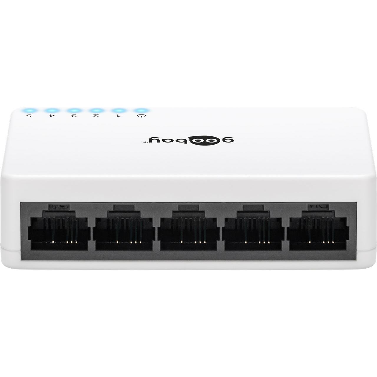 5-ports netværksswitch - Goobay