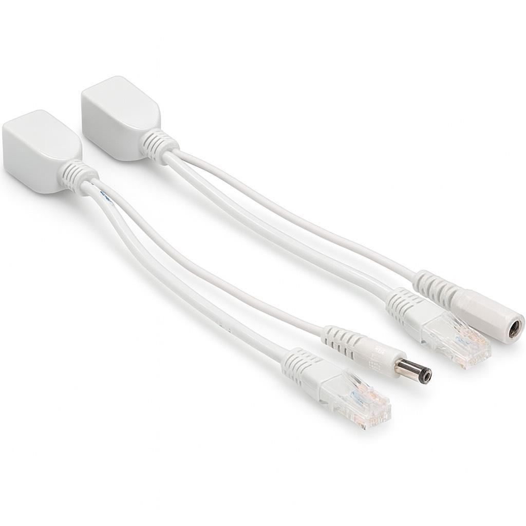 PoE-injektor og splitter-sæt