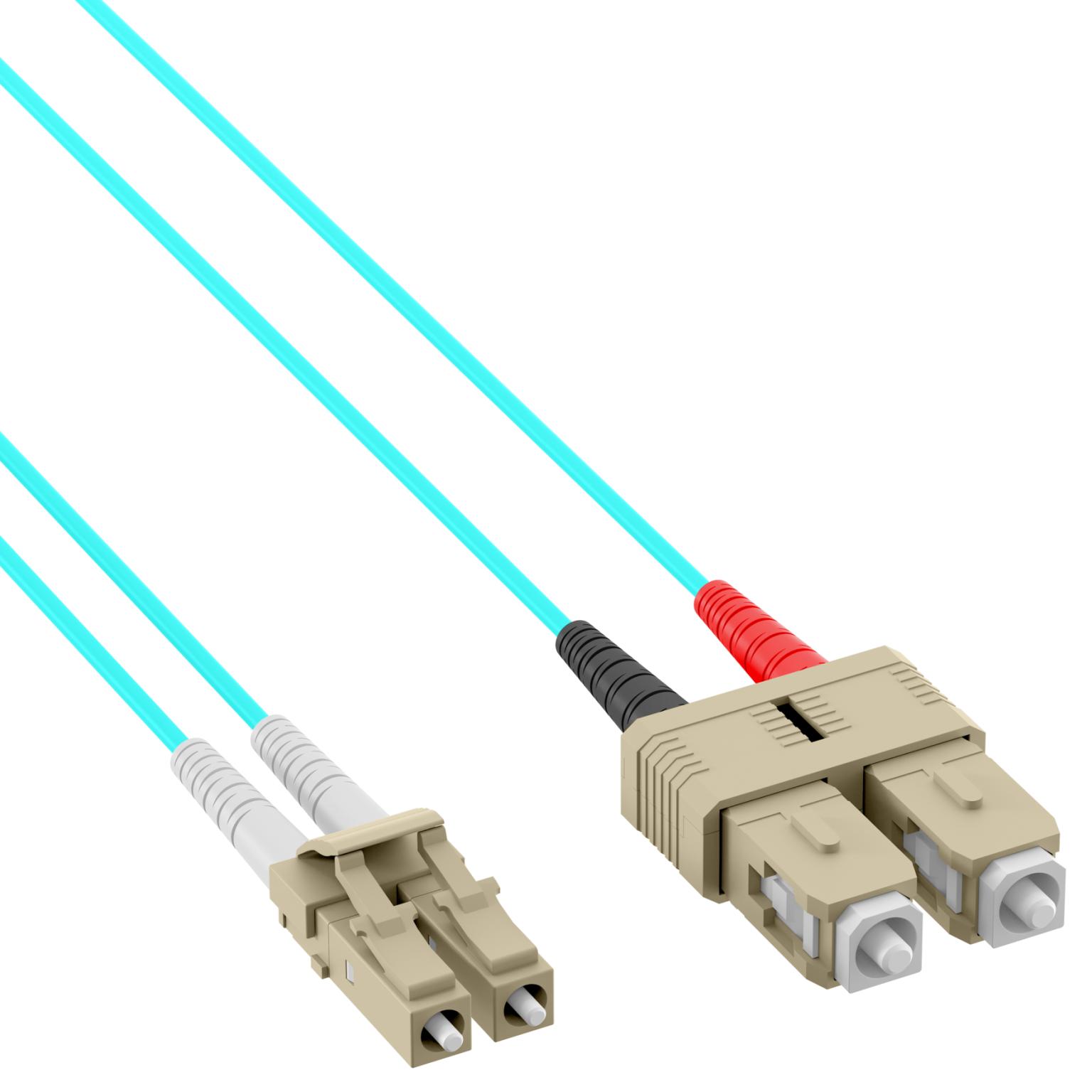 Fiberoptisk kabel - LC - SC - OM3