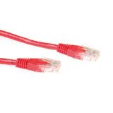Ib 2503 3,00m UTP Cat6a rød