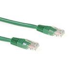 Utp cat6 patchkabel grøn 0.50m - ACT