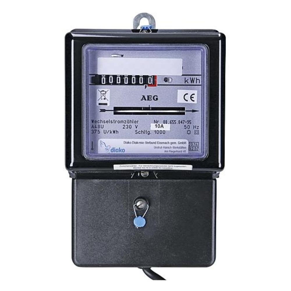 Stikdåse Sterkstroom KWh meter