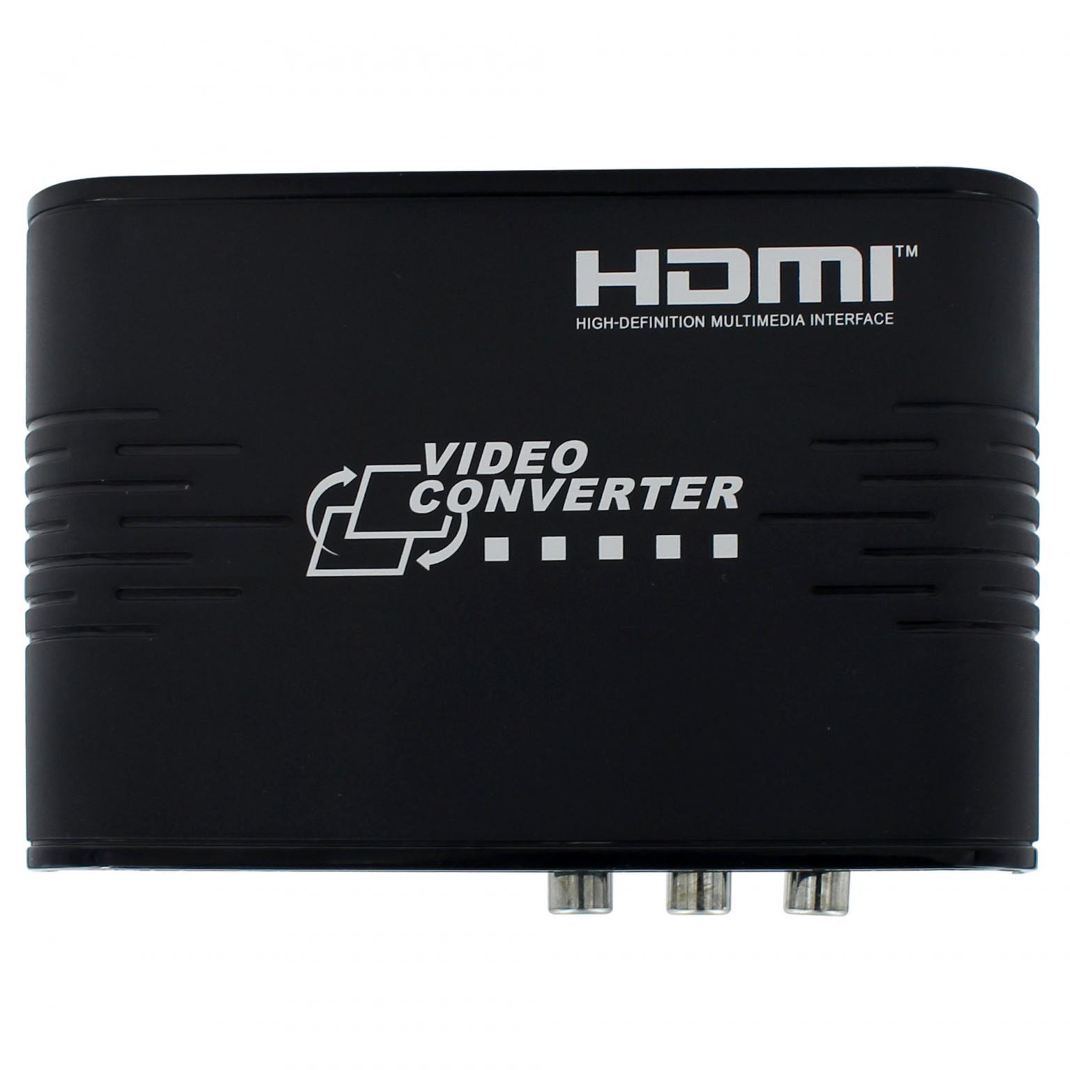 Composite/S-Video til HDMI-konverter - Allteq
