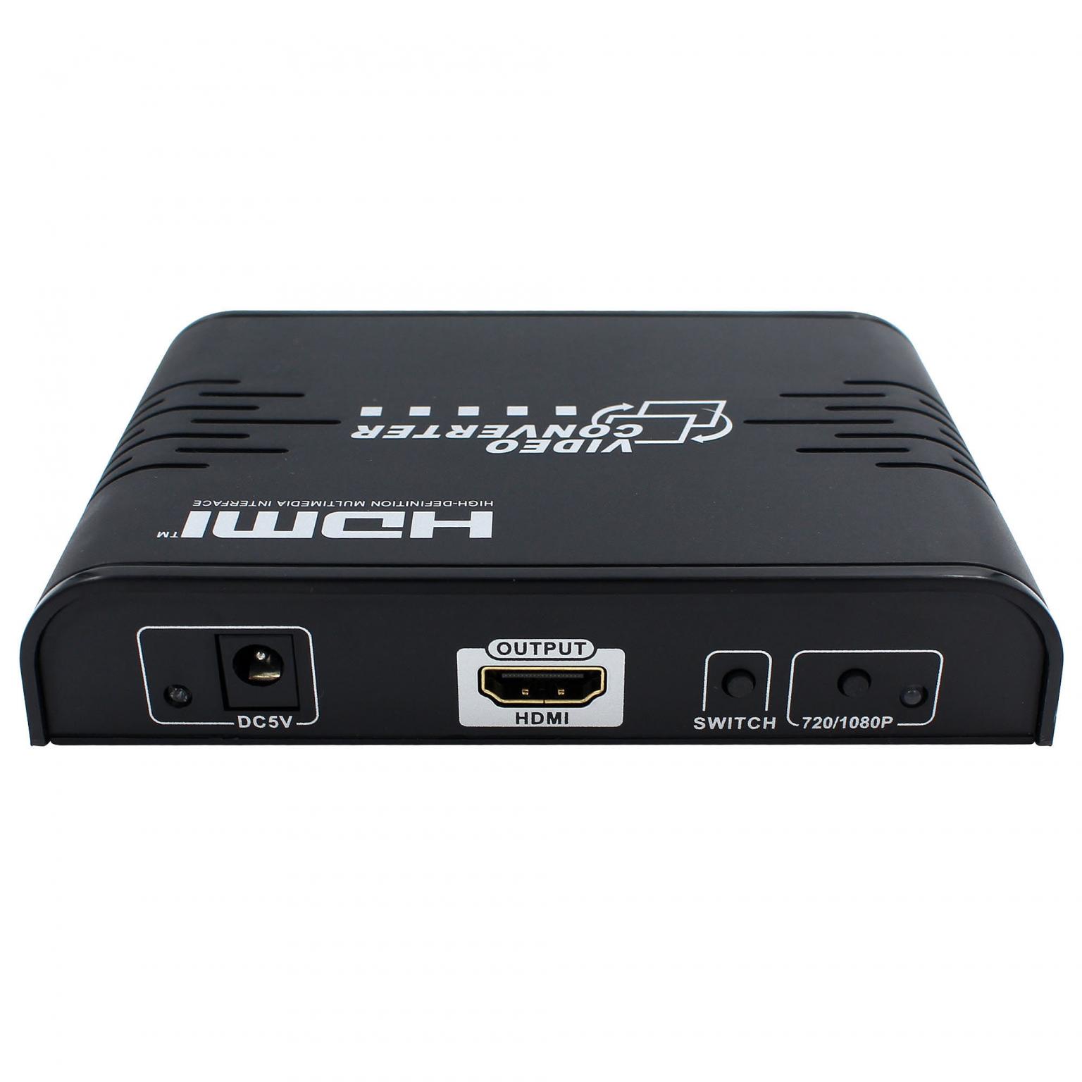 Composite/S-Video til HDMI-konverter - Allteq