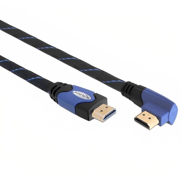 HDMI-kabel vinklet