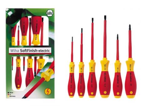WIHA SOFTFINISH ELEKTRO SPOR + KORSKRUETræKKERSÆT 6-DELIG - WIHA