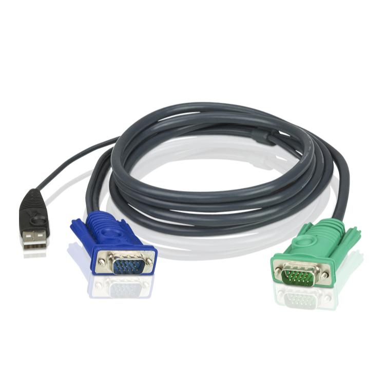 KVM-kabel - VGA / USB - Aten