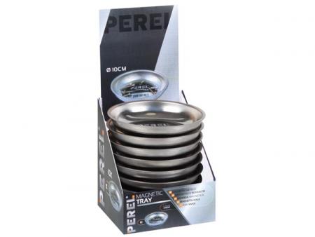 Visningstavle med 10 magnetiske skåle Ø 10cm - Perel