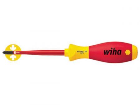 WIHA SOFTFINISH VDE/GS ELEKTRISK XENO SL/PH2x100 SKRUVEDRIVER TIL KOLDELODNING - WIHA