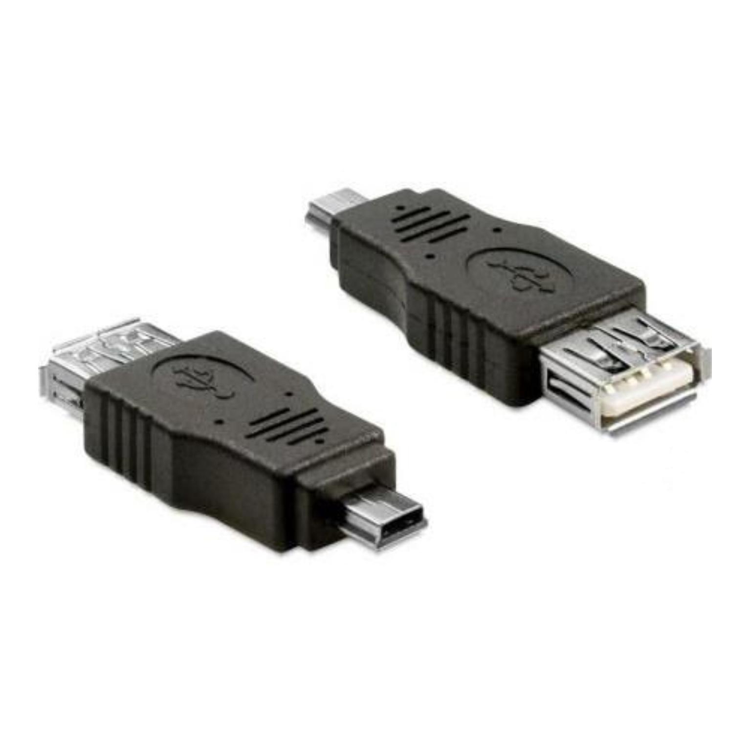 USB 2.0 A TIL MINI USB USB OTG ADAPTER