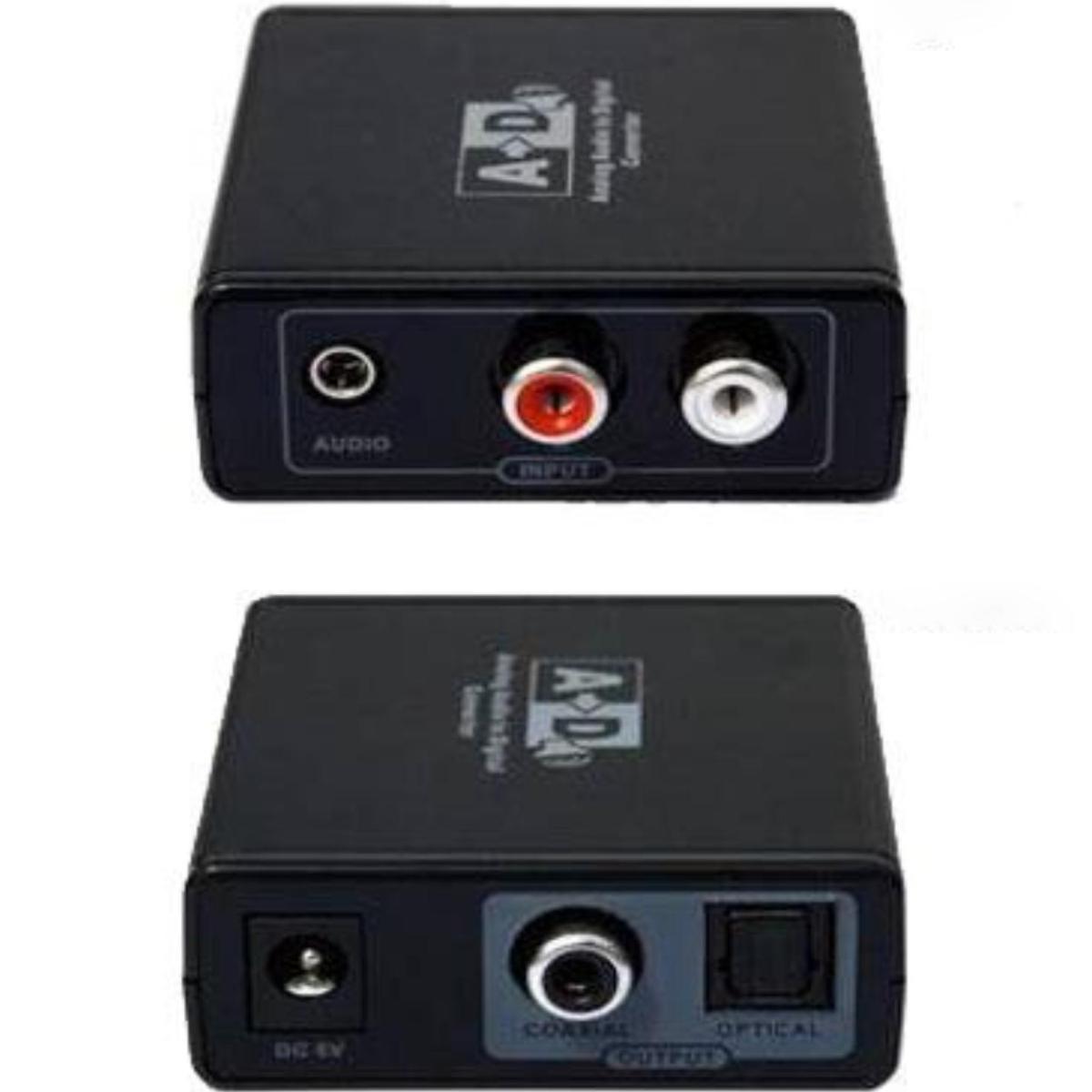 Optisk Audiokonverter - Toslink og SPDIF - Allteq