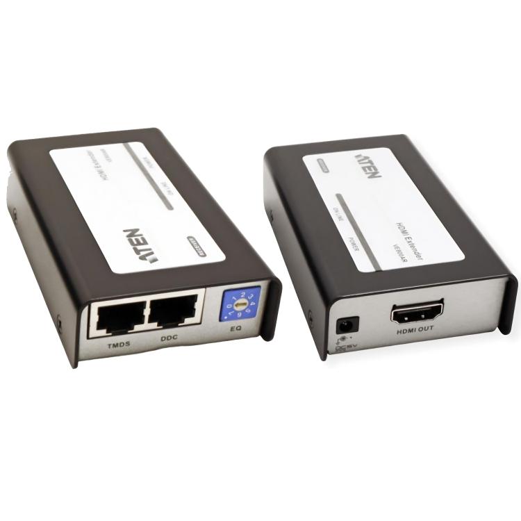 HDMI forlænger via UTP - Indgang RJ45 - Udgang HDMI
