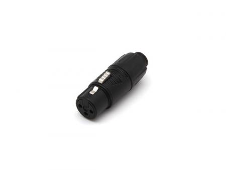 REAN TINY XLR ADAPTER HUNKONTAKT TIL STYKKONTAKT SORT - HQ product
