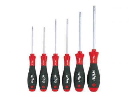 WIHA SOFTFINISH TORX® MAGICSPRING® SKRUVEDRIVERSÆT, 6-DELIG 362RK6 - WIHA