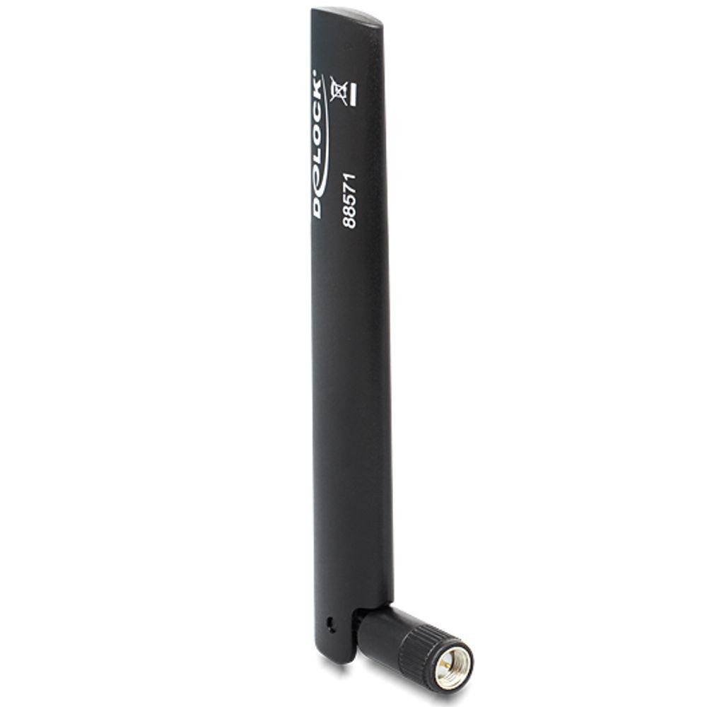 Delock LTE Antenne SMA 0,8 ~ 3,0 dBi retningsuafhængig med fleksibel arm b