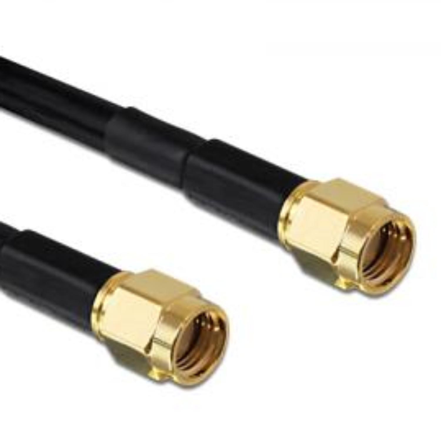 Delock RP SMA Stik > RP SMA Stik LMR195 2 m - Delock