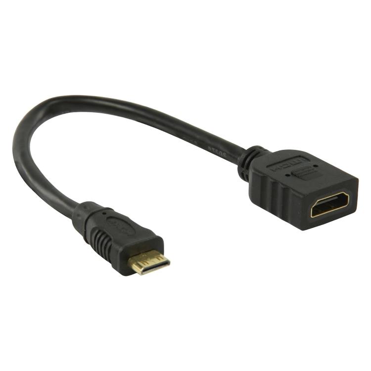 HDMI Mini til HDMI kabel