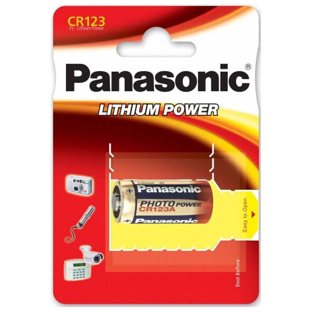 CR123 lithium fotobatteri 3 V