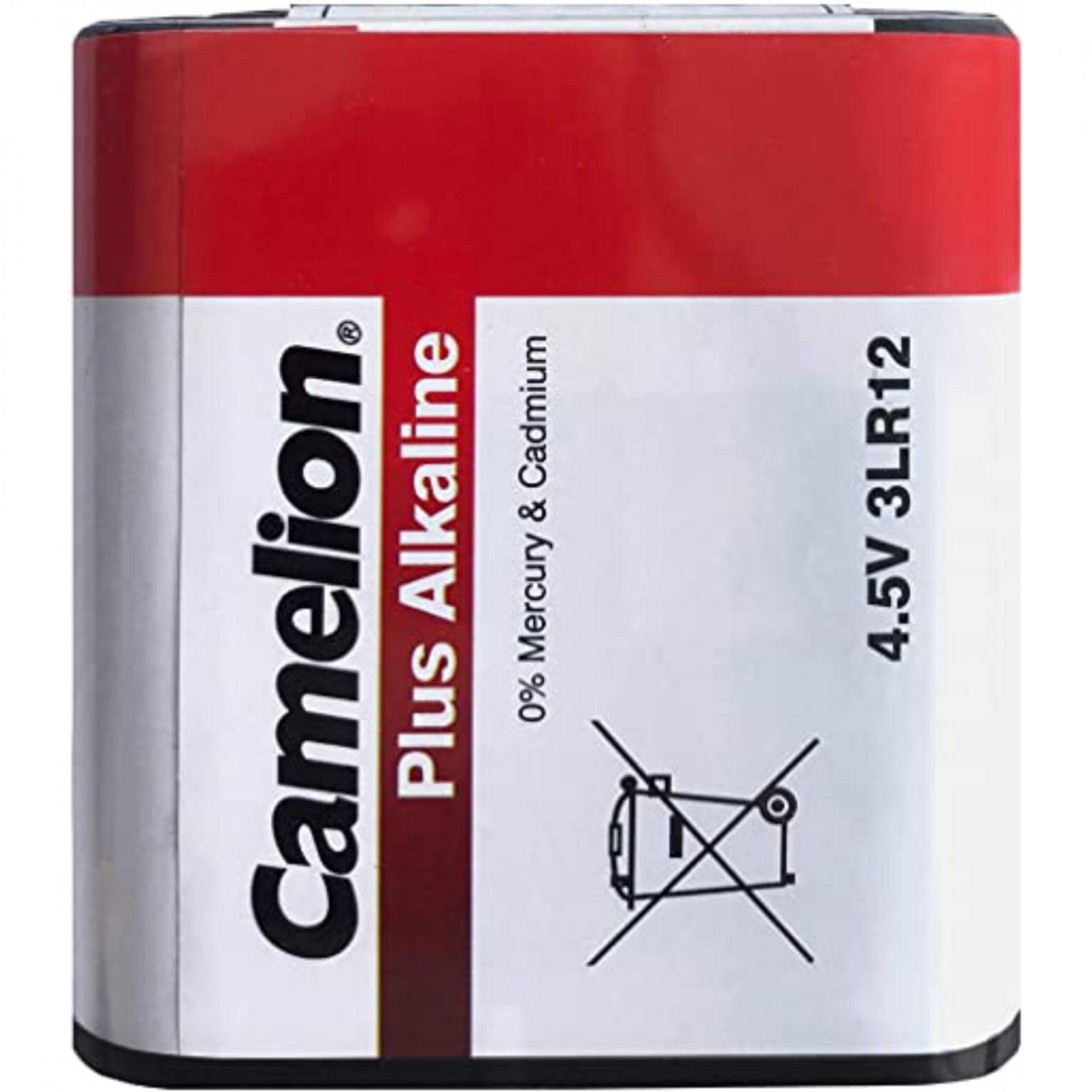 Blok batteri - 4,5 Volt - IEC-kode: 3LR12, MN1203.