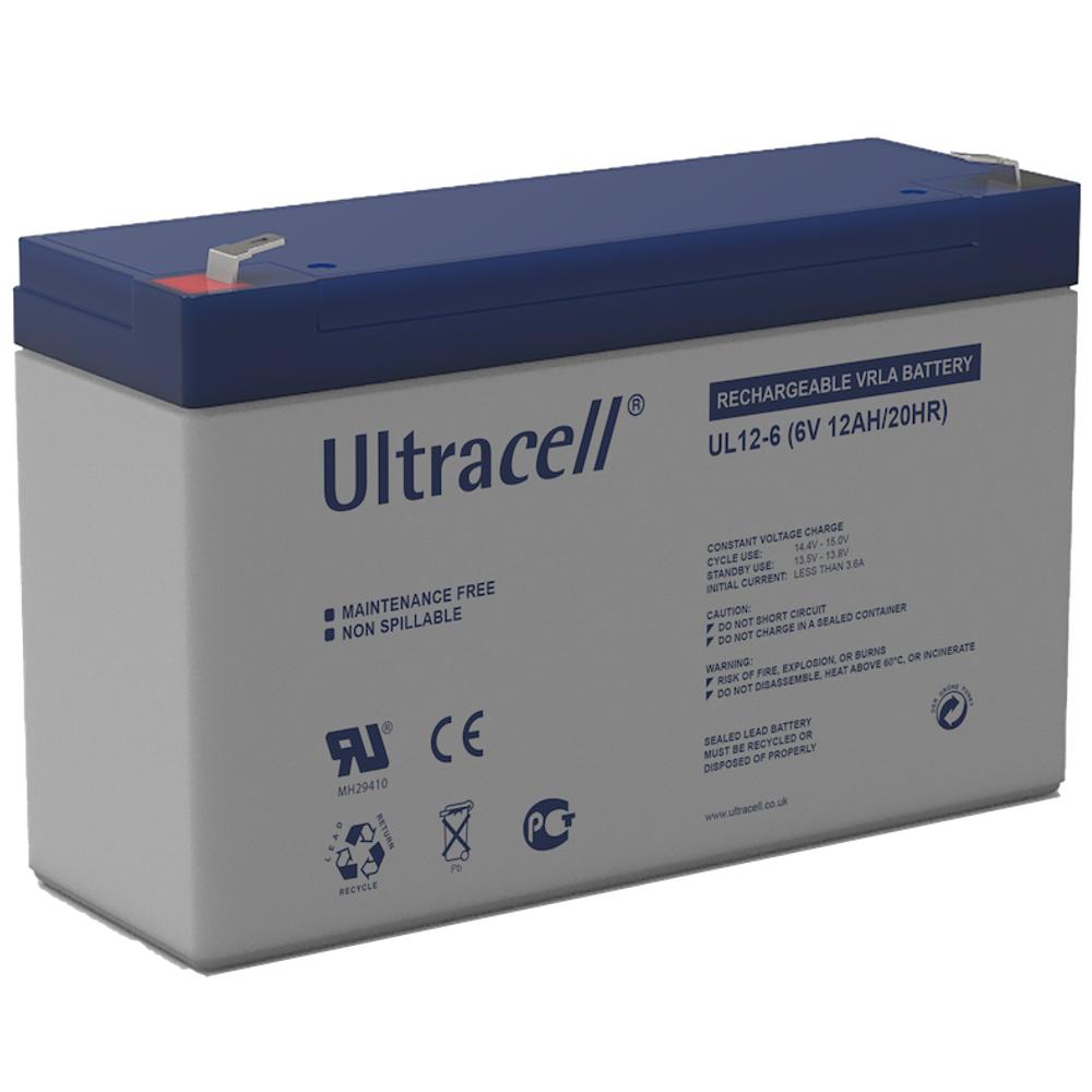 Blybatteri - 6 volt - Ultracell
