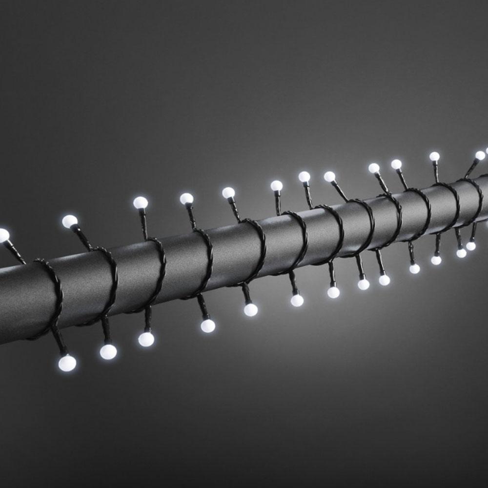 Cluster lighting - led-julelys udendørs og indendørs - 160 lys - 12,72 meter - kold hvid