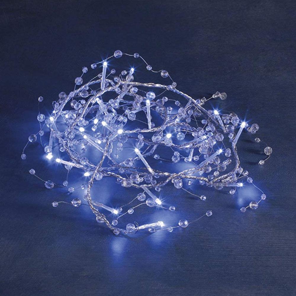 Wire lighting - led-julelys indendørs - 32 lys - 2 meter - kold hvid