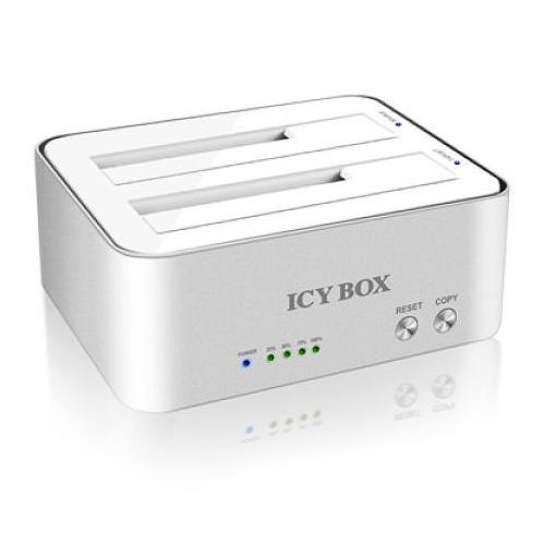 Station til docking og kloning af harddisk - Icy Box