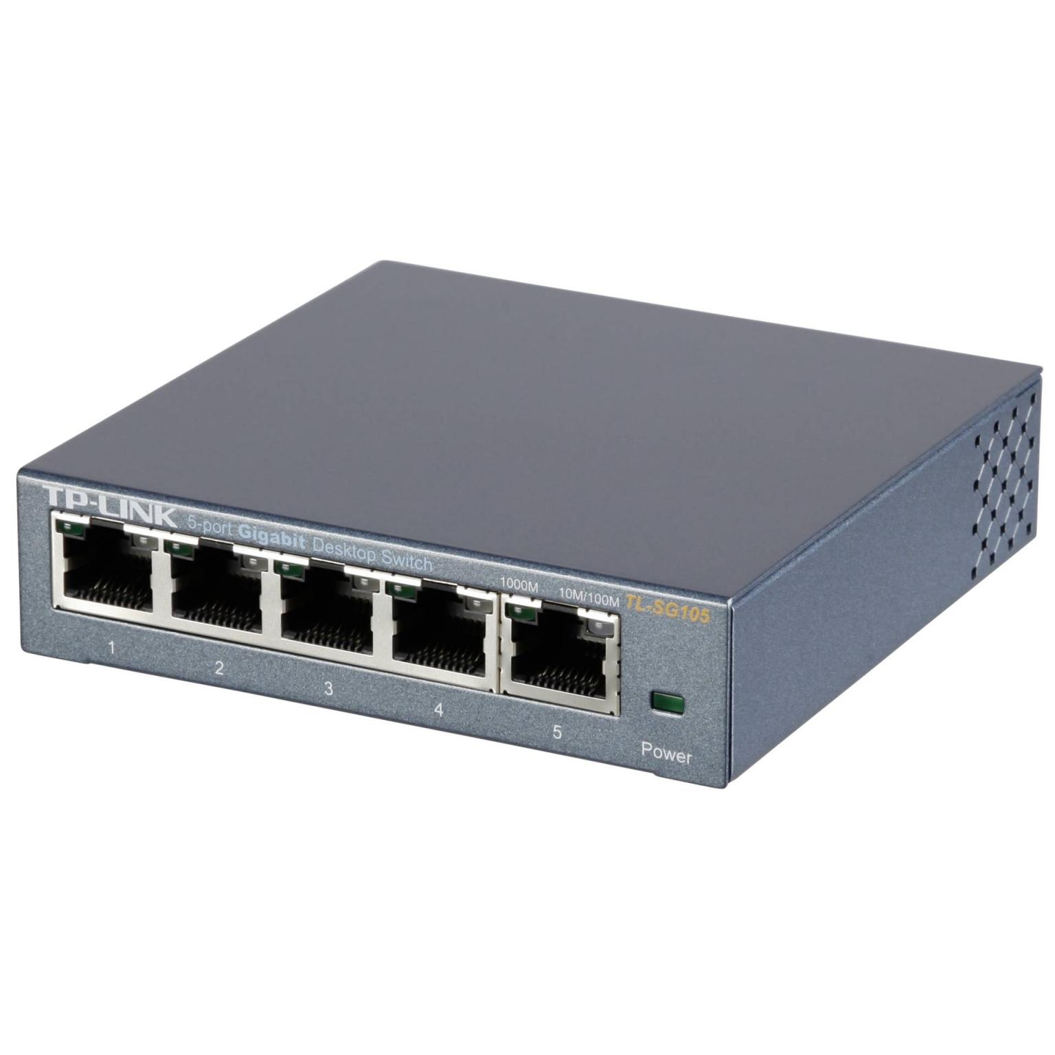 Netværksswitch - 5 porte - TP-Link
