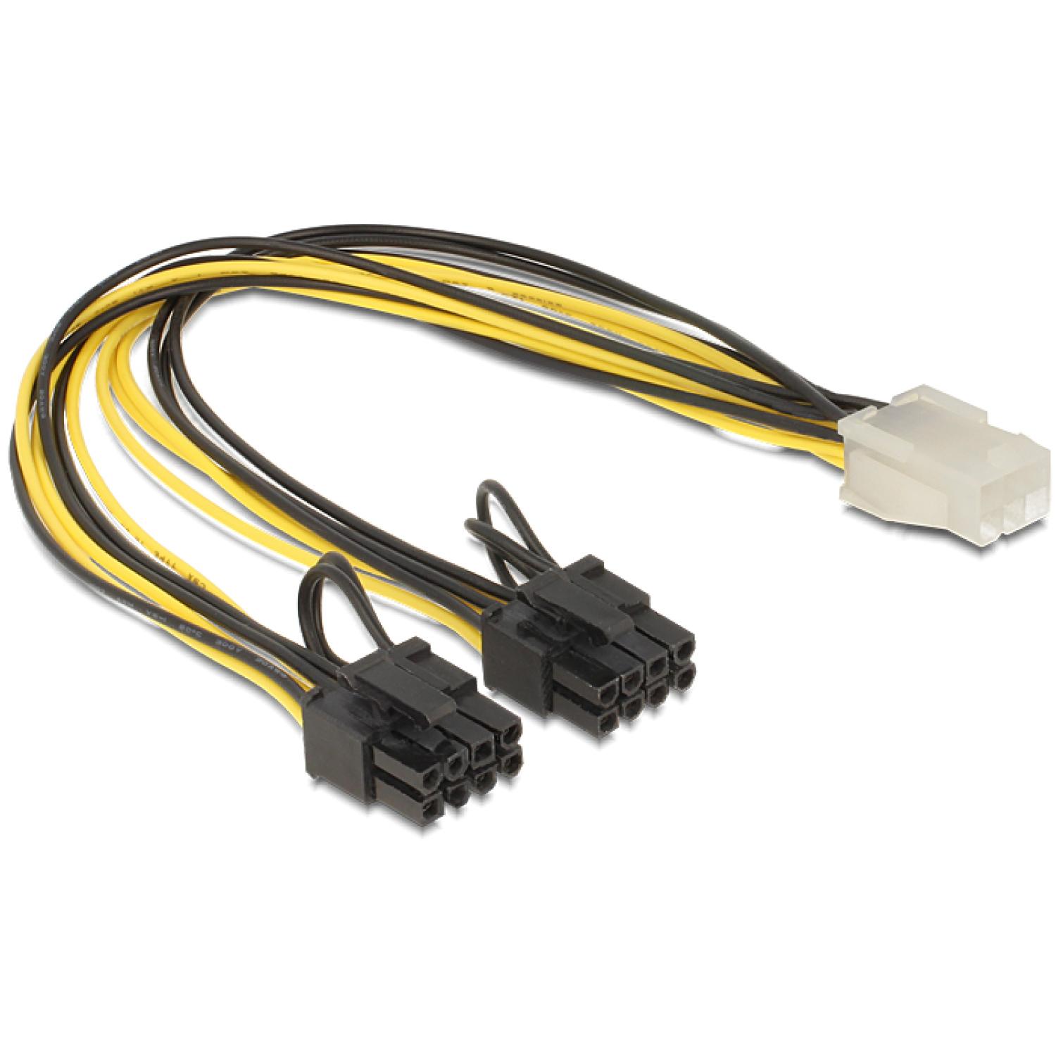 PCIe Y-strømkabel - Delock