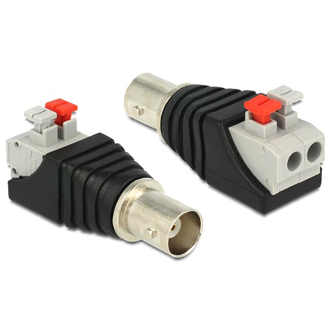 BNC til Klemme Adapter - Delock