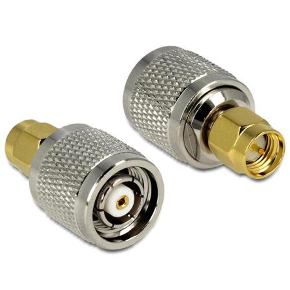 RP-TNC til SMA overgangsstik – han-han – 50 Ohm