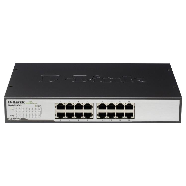 16-ports netværksswitch - D-Link