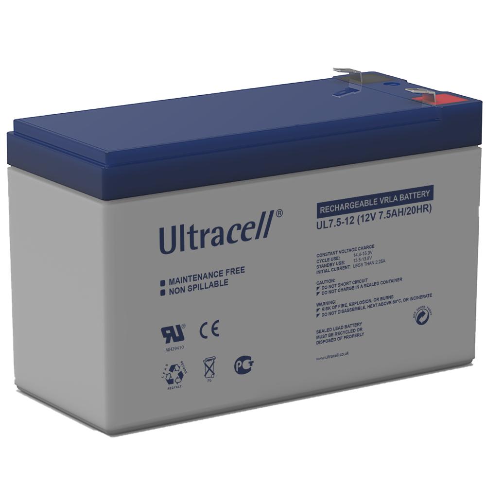 Blybatteri - 12 volt - Ultracell