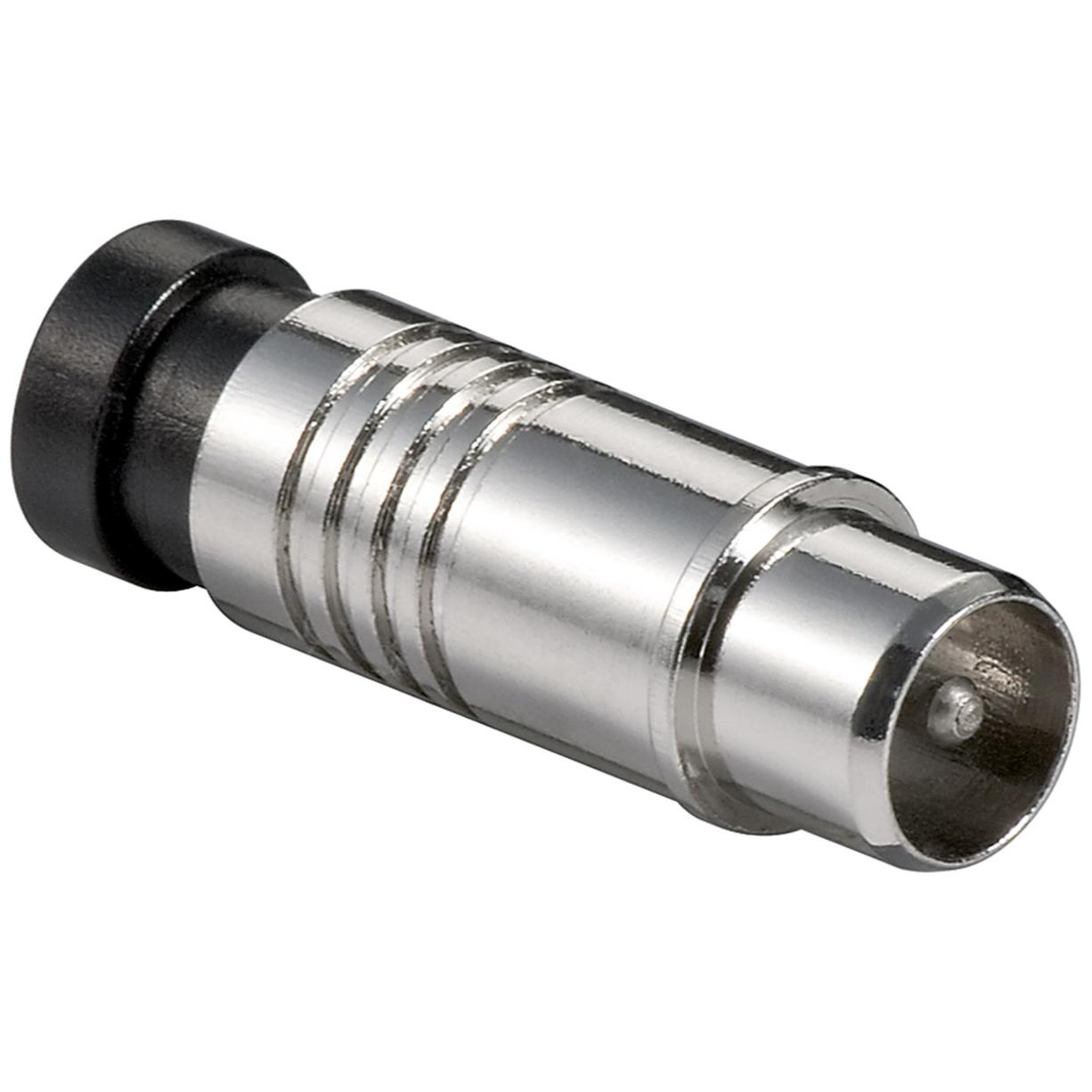 Coax-kompressionsstik - han