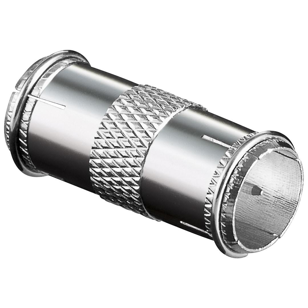 F-connector overgangsplug - Goobay