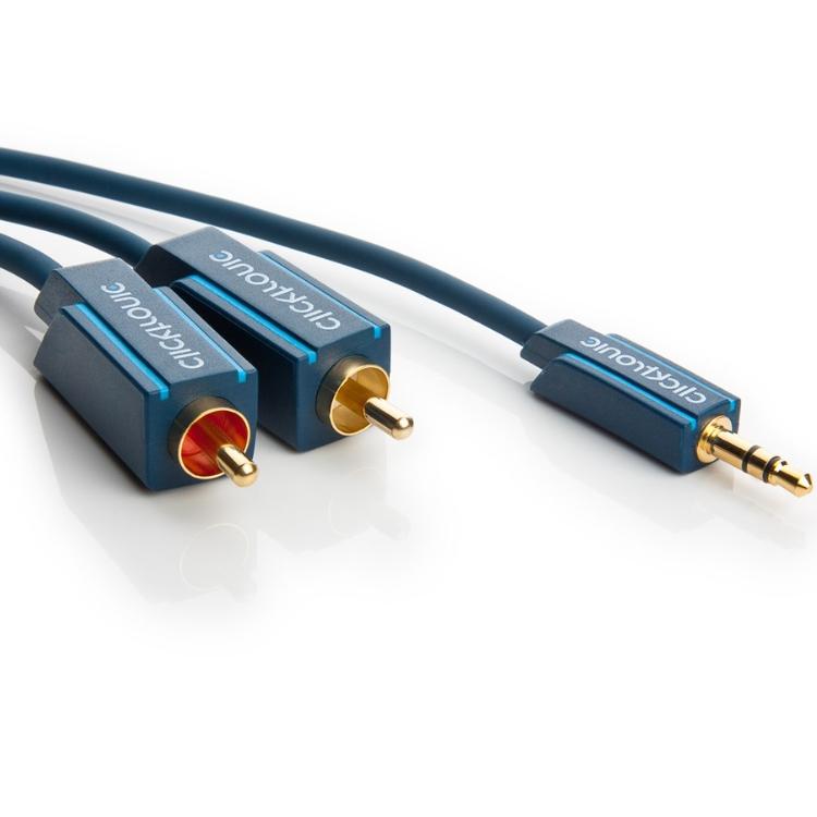Jack til RCA kabel - 3.5mm