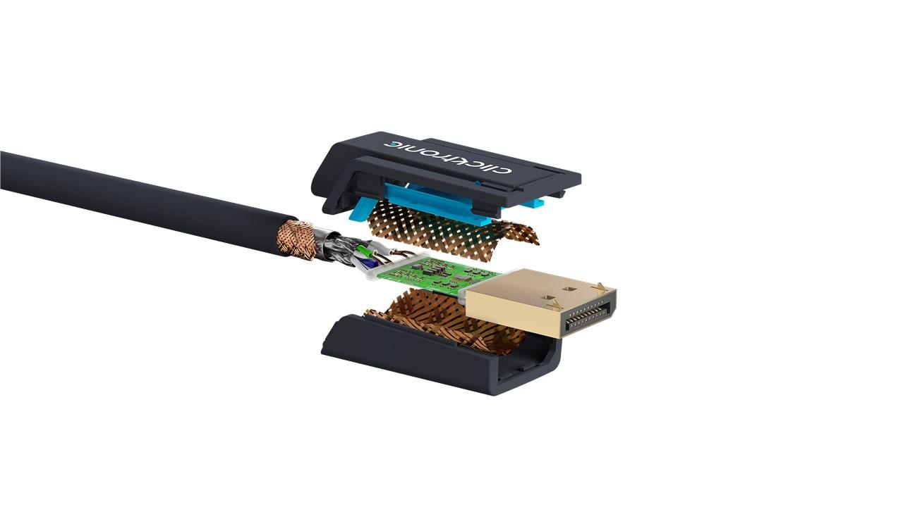 DisplayPort til HDMI-kabel - Clicktronic