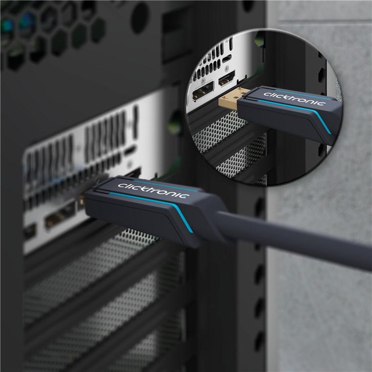 DisplayPort til HDMI-kabel - Clicktronic