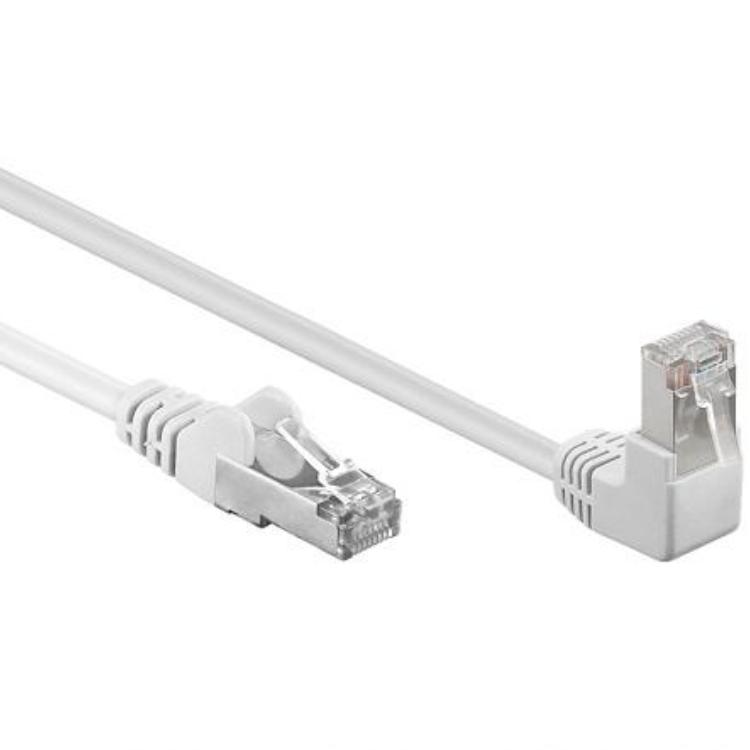 F/UTP-kabel Cat 5e vinklet - Goobay