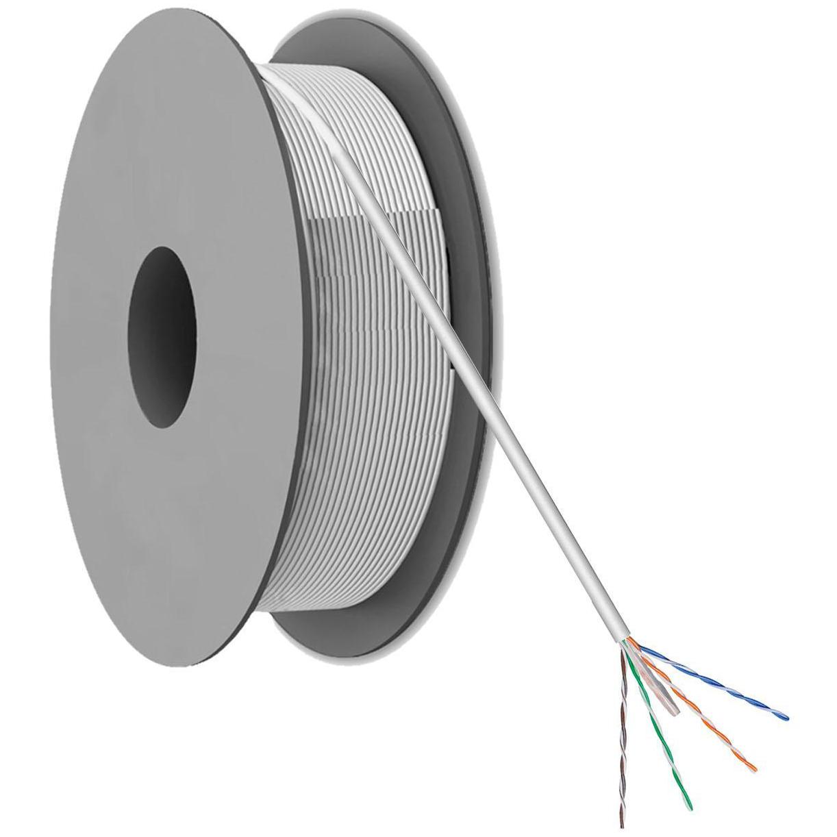 Cat 6 U/UTP-netværkskabel pr. rulle - Allteq