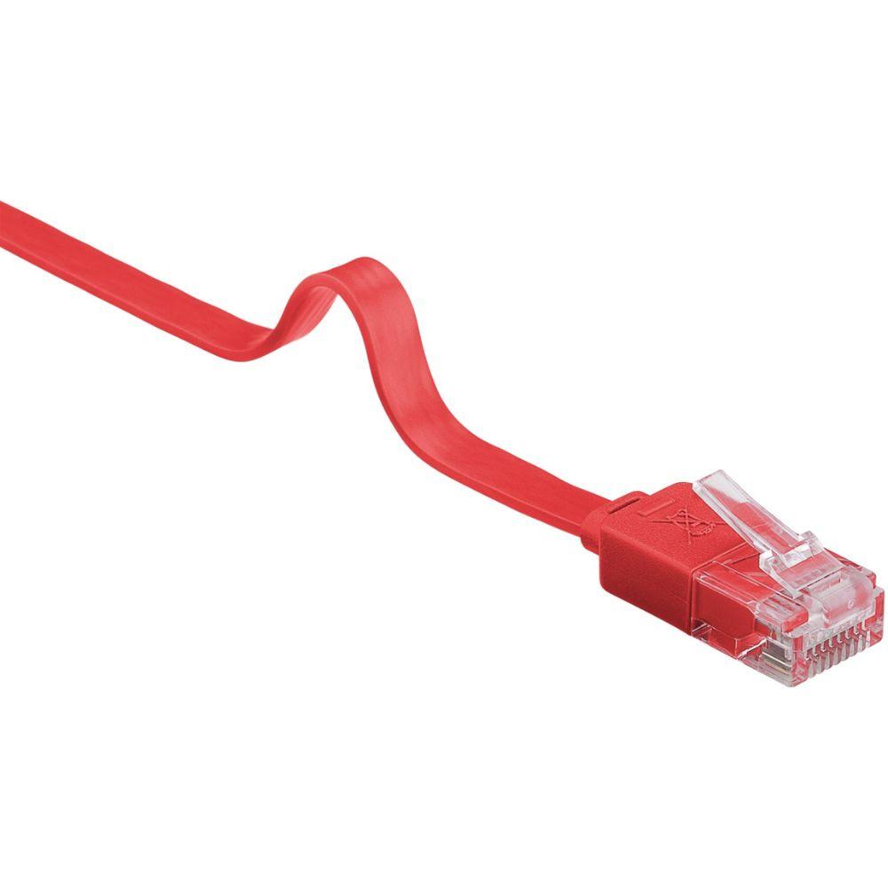 U/UTP-kabel Cat 6 - fladt - Goobay