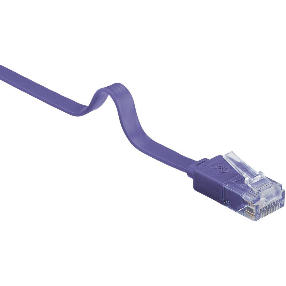 U/UTP-kabel Cat 6 - fladt - Goobay