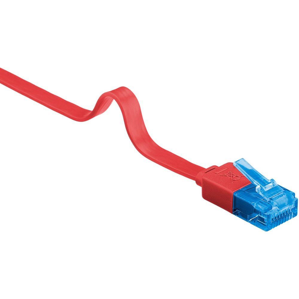 U/UTP-kabel Cat 6a flad - Goobay