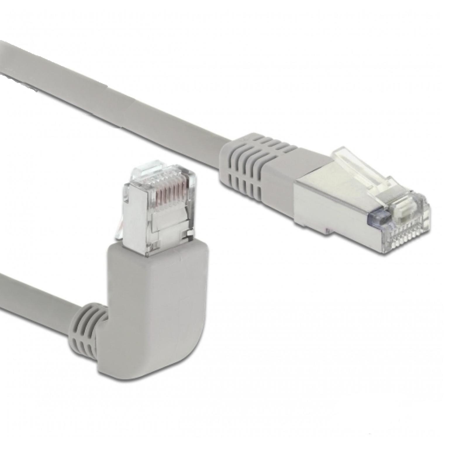 SF/UTP-kabel Cat 5e vinklet - Delock