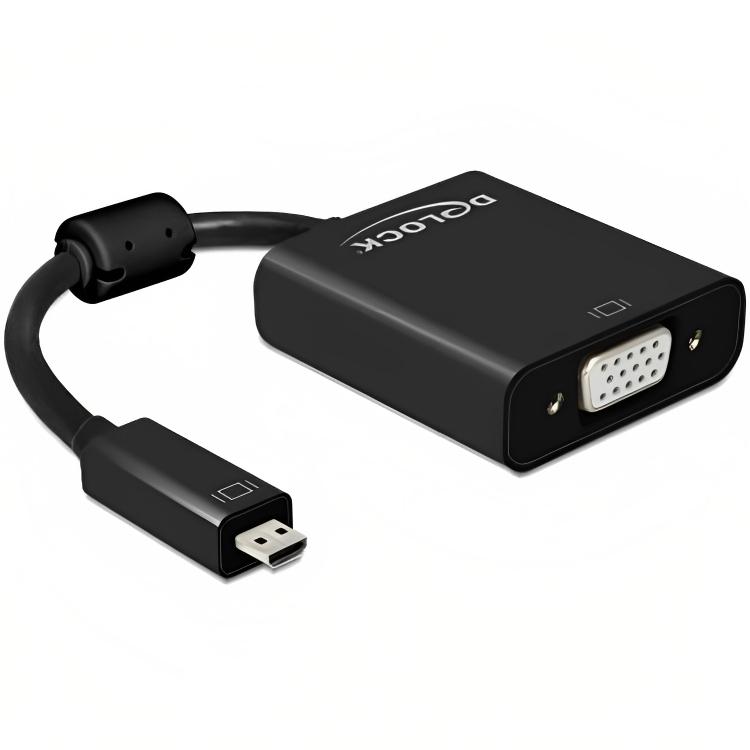 Micro HDMI til VGA-konverter - Delock
