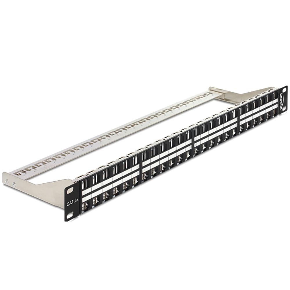 48-ports keystone patchpanel 19 tommer