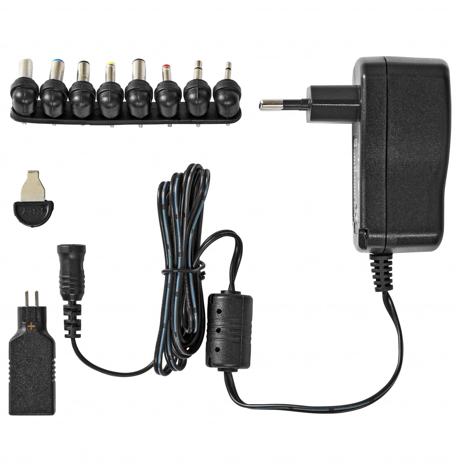 Universal AC/DC-adapter - Allteq